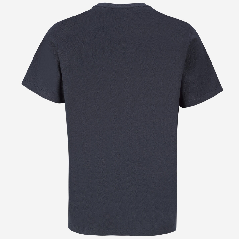detail TOWORKFOR Fast-Dry blaues Herren T-Shirt, schnelltrocknend für hohen Komfort
