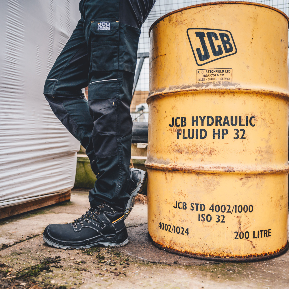 detail Bundhose JCB Trade Hybrid Stretch