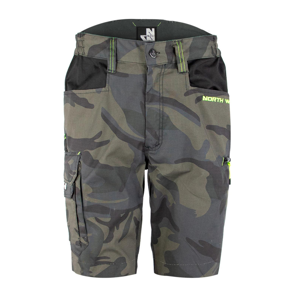 detail Arbeitsshorts NORTH WAYS Jack camo