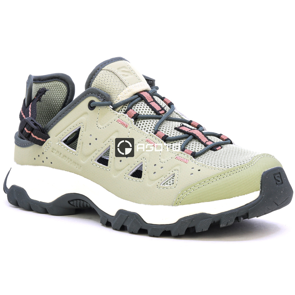 detail Wanderschuhe SALOMON Alhama W tea khaki