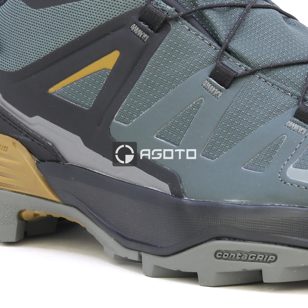 detail SALOMON X ULTRA 360 GTX graue Herren Outdoor-Schuhe mit Gore-Tex® Membran