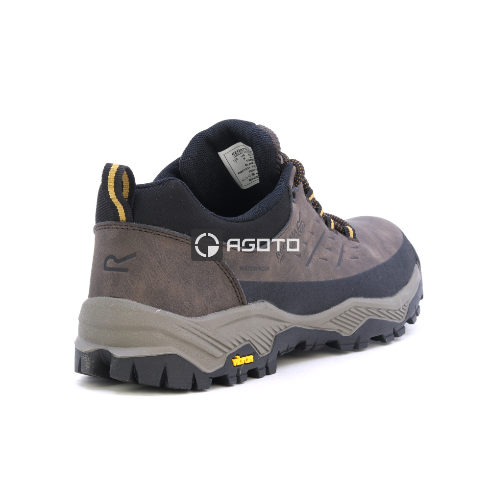 detail REGATTA Blake braune Herren Outdoor-Schuhe mit Vibram-Sohle und Isotex-Membran