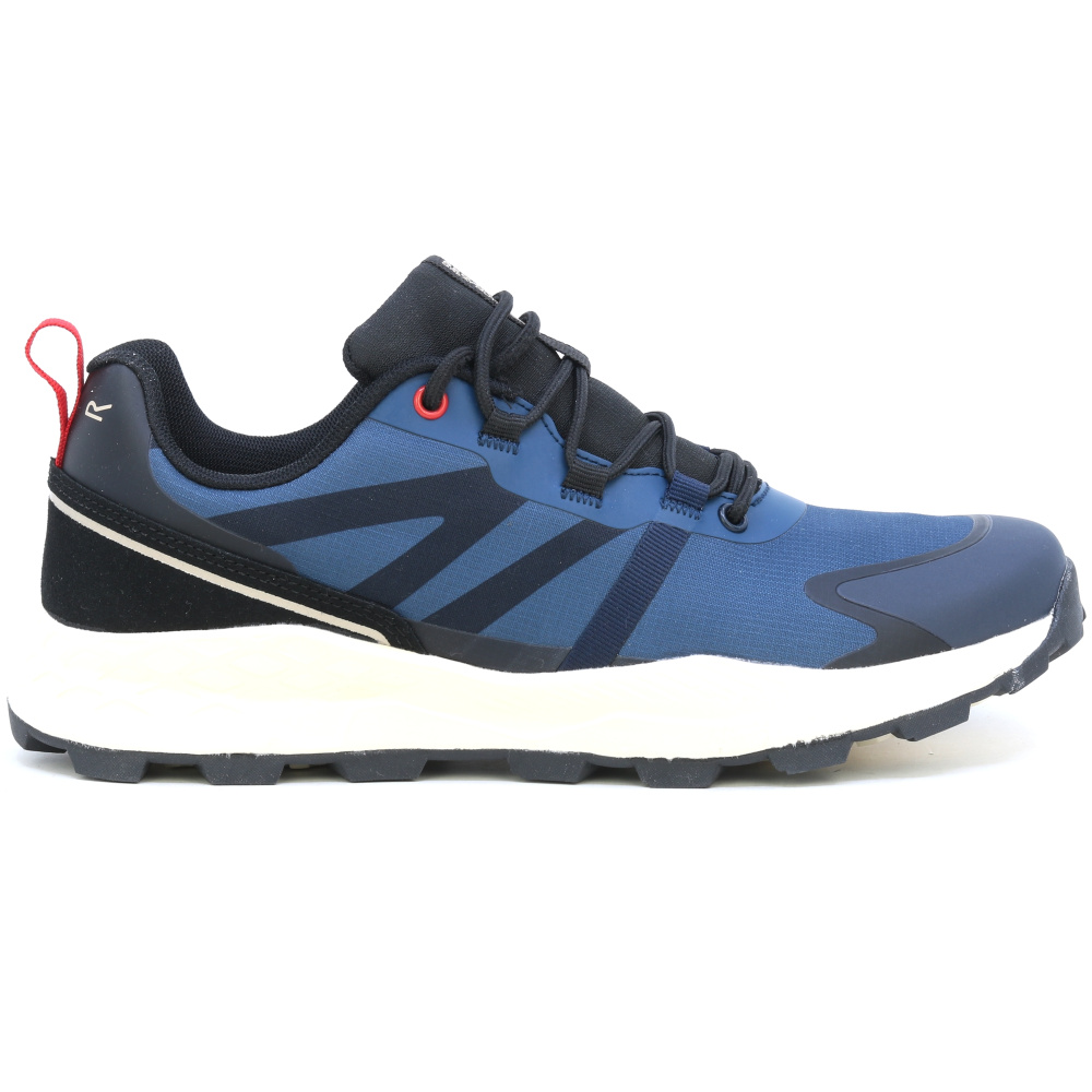 detail REGATTA Leighton blaue Herren-Outdoorschuhe mit Zwischensohle für komfortables G