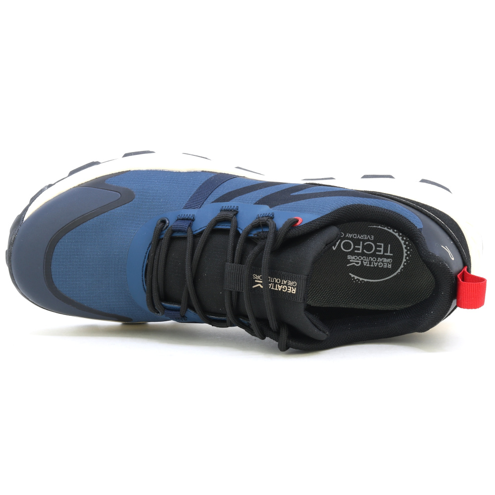 detail REGATTA Leighton blaue Herren-Outdoorschuhe mit Zwischensohle für komfortables G