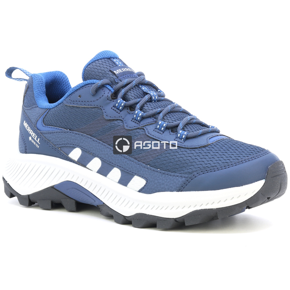 detail MERRELL Speed Strike 2 GTX blaue Herren-Outdoorschuhe mit Gore-Tex®-Membran