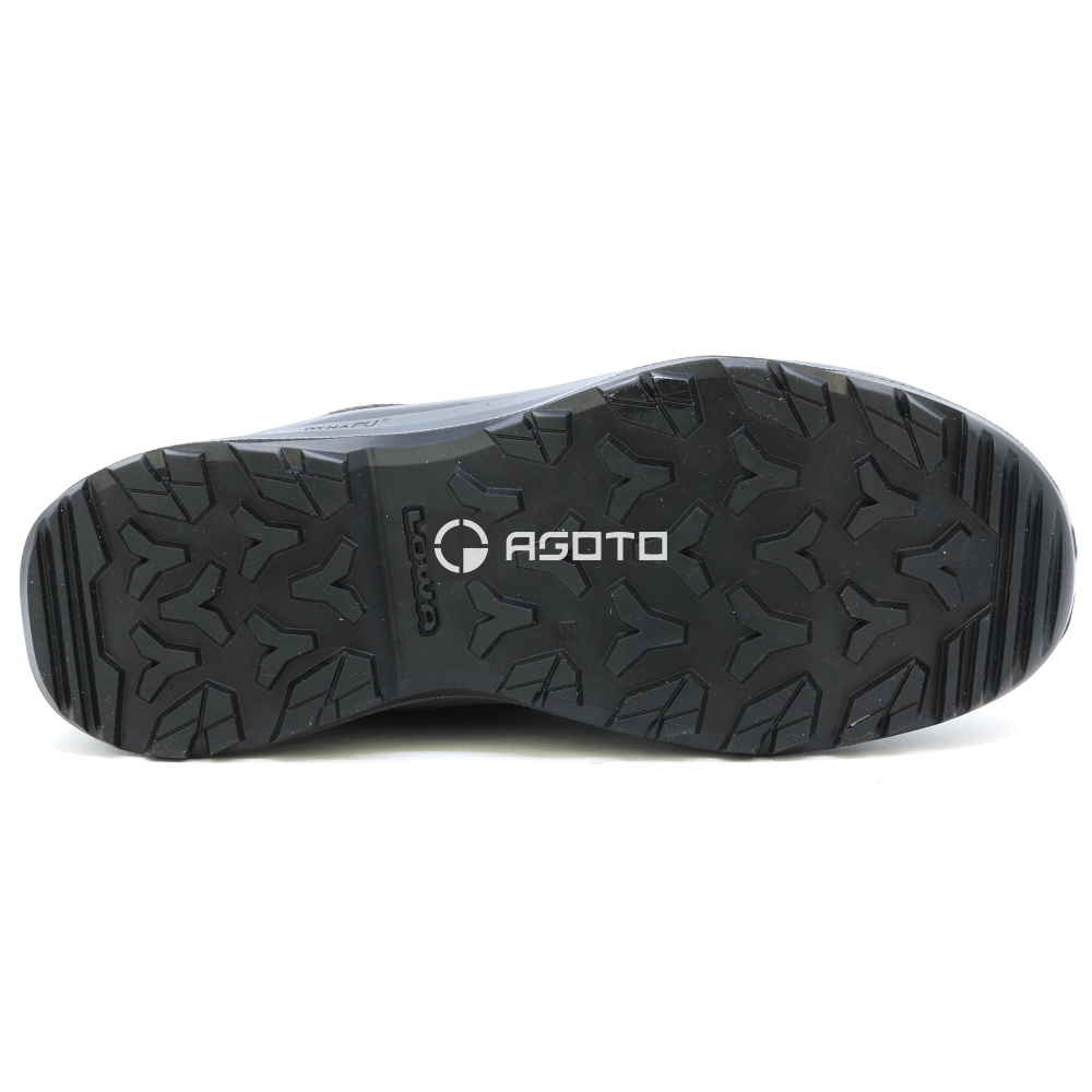 detail LOWA Ventierra GTX schwarze Herren-Leder-Outdoorschuhe, Gore-Tex® Membran