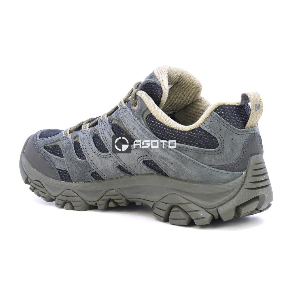 detail MERRELL MOAB 3 M black schwarze Herren Leder Outdoor-Schuhe nicht nur zum Trekki
