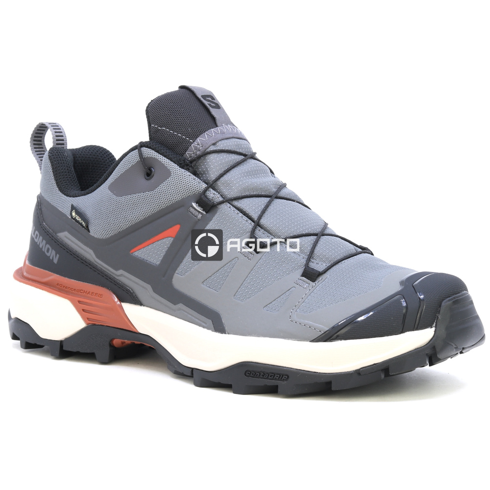 detail SALOMON X ULTRA 360 GTX graue Herren Outdoor-Schuhe mit Gore-Tex® Membran