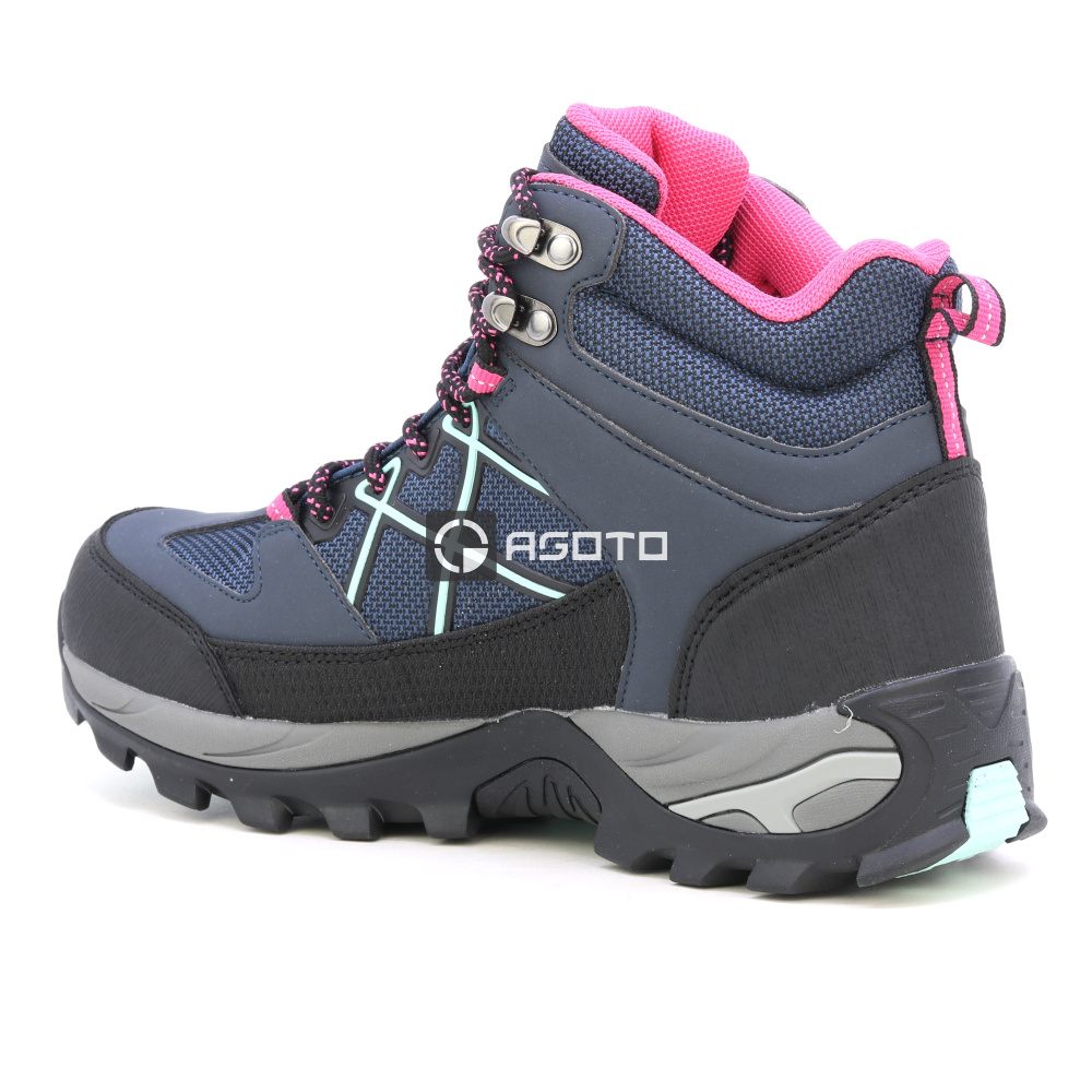 detail REGATTA Samaris Boot III blaue Damen-Outdoorstiefel mit Isotex-Membran