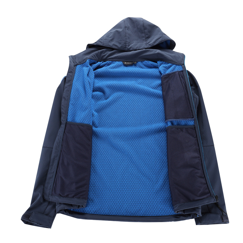 detail Jacke ALPINE PRO Hoor membrane SOFT-SHELL WINDBARRIER DWR 8000 mm