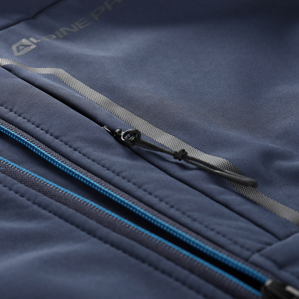 detail Jacke ALPINE PRO Hoor membrane SOFT-SHELL WINDBARRIER DWR 8000 mm