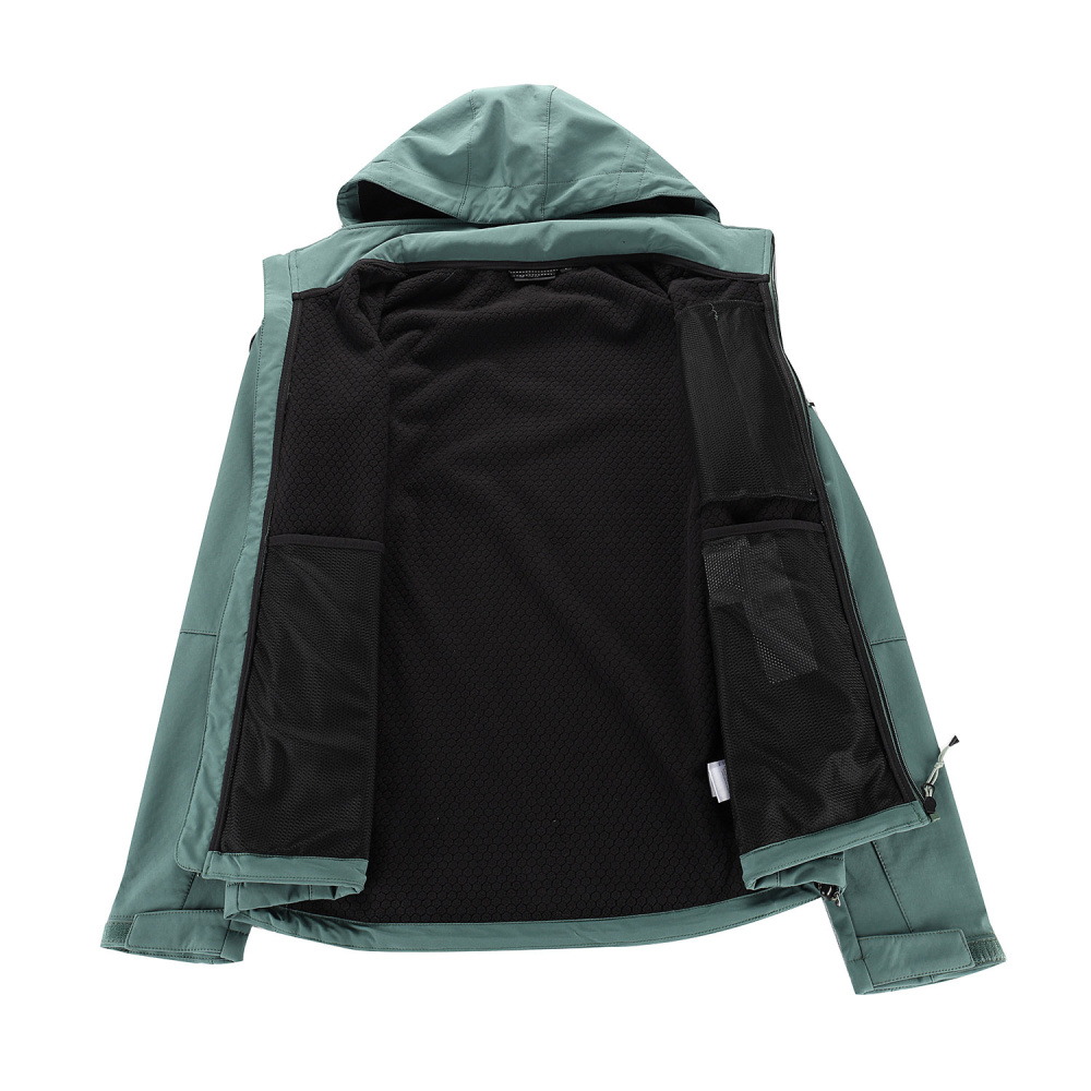 detail Jacke ALPINE PRO Hoor membrane SOFT-SHELL WINDBARRIER DWR 8000 mm