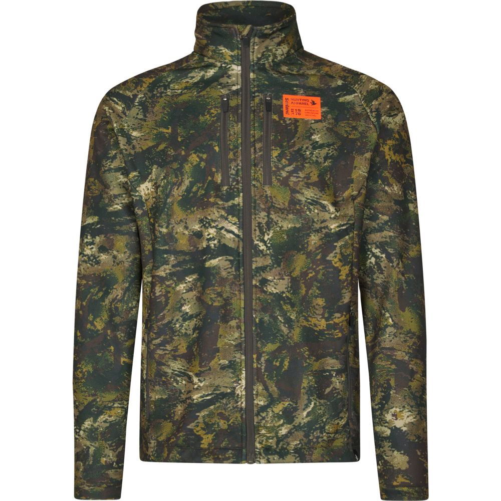 detail SEELAND Denmark Tidal Camo Herren-Outdoorjacke Camouflage, komfortabel, Stretch