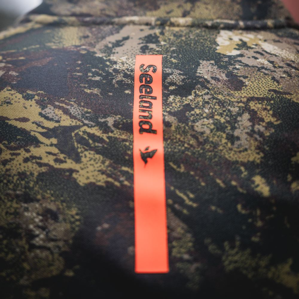 detail SEELAND Denmark Tidal Camo Herren-Outdoorjacke Camouflage, komfortabel, Stretch