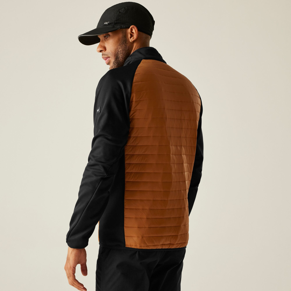 detail REGATTA Clumber Hybrid braune Herren-Outdoorkeuze für den ganzjährigen Einsatz