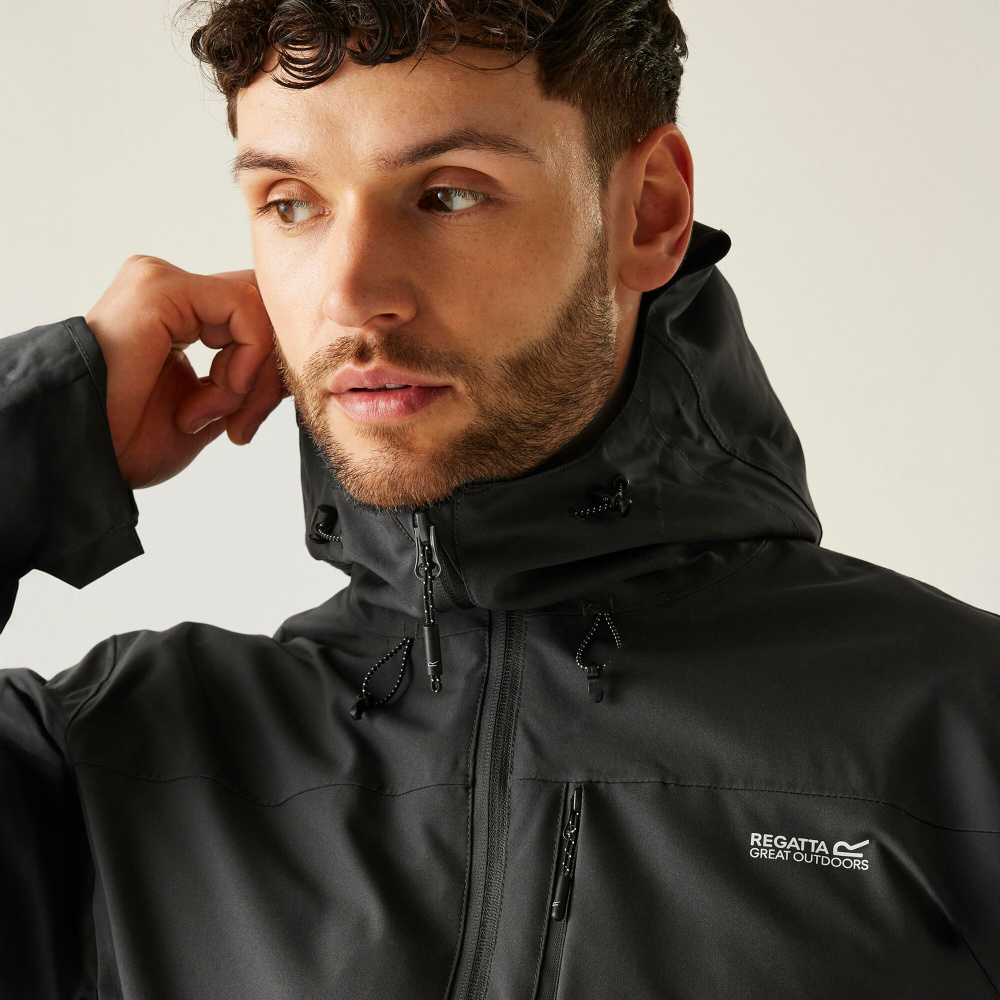 detail REGATTA Birchdale II graue Herren-Outdoorkeuze mit Isotex-Membran, Wassersäule 1