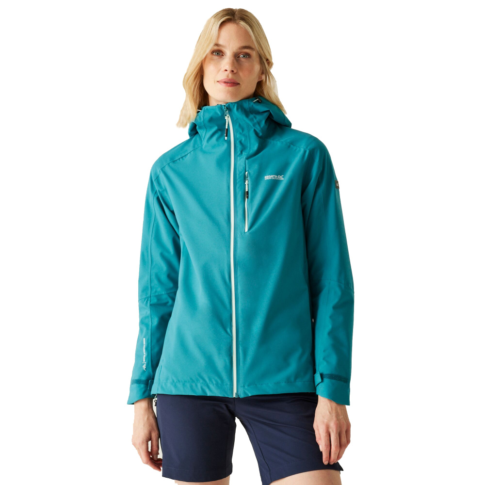 detail REGATTA Birchdale II blaue Damen Outdoorjacke + 10.000 mm Membran