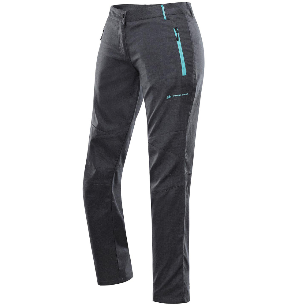 detail ALPINE PRO Muria 4 dámské softshell funkční kalhoty