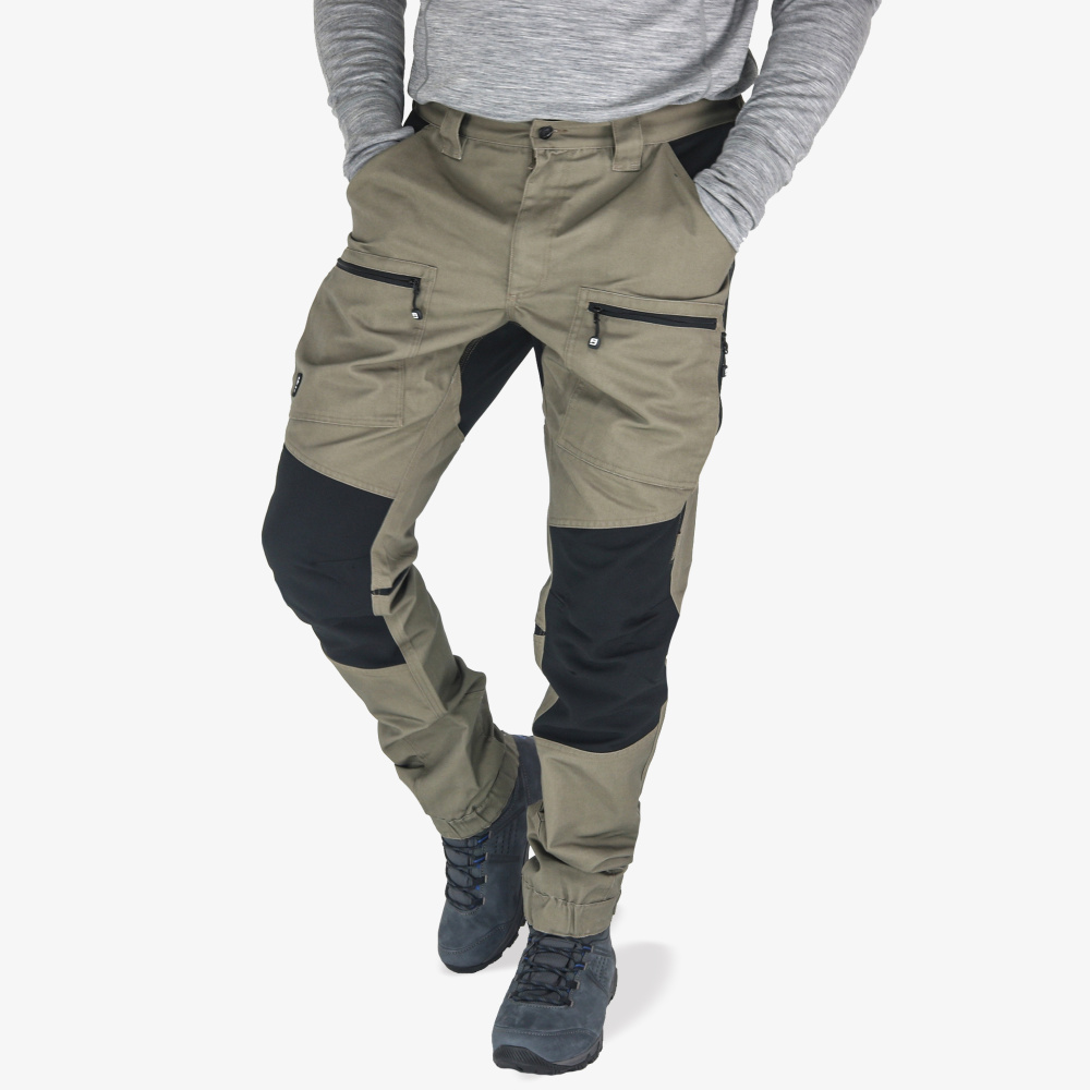 detail Trekkinghose Herren Asoto Northsky Brown WR water-resistant