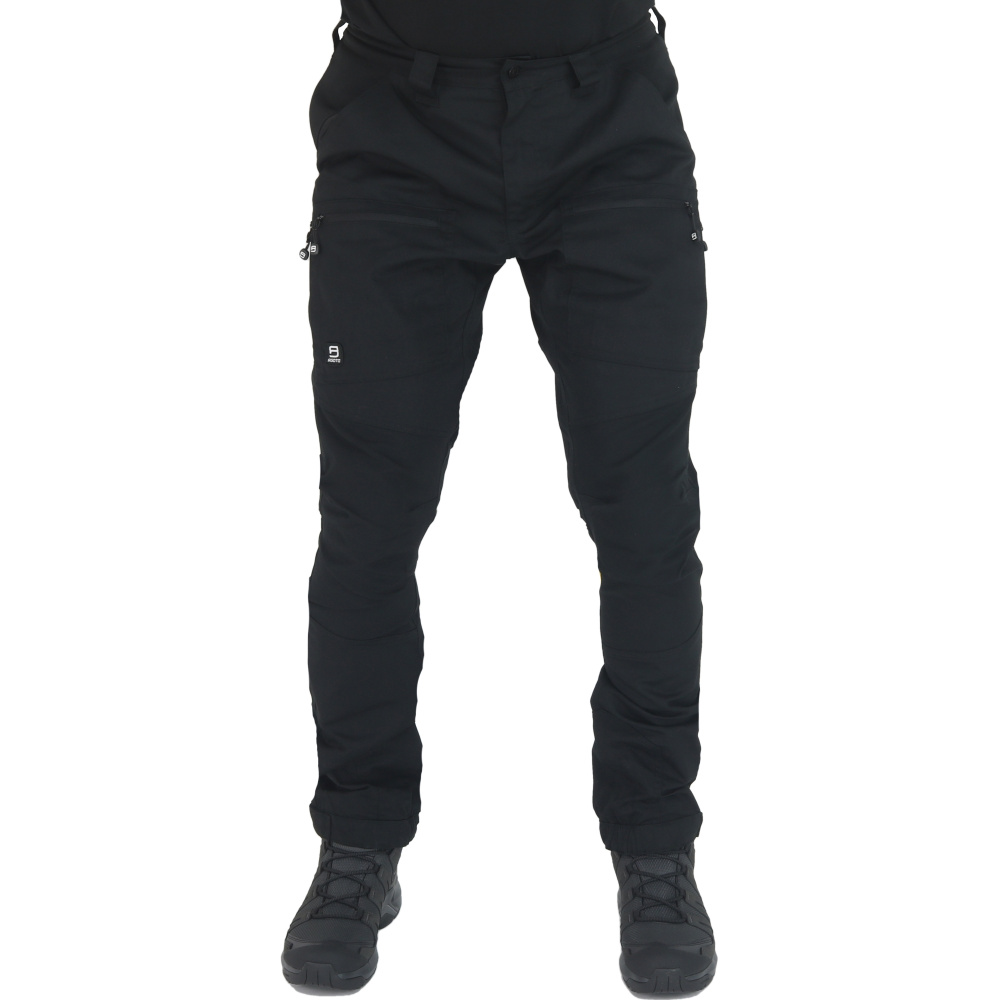 detail Trekkinghose Herren Asoto Northsky Black WR water-resistant