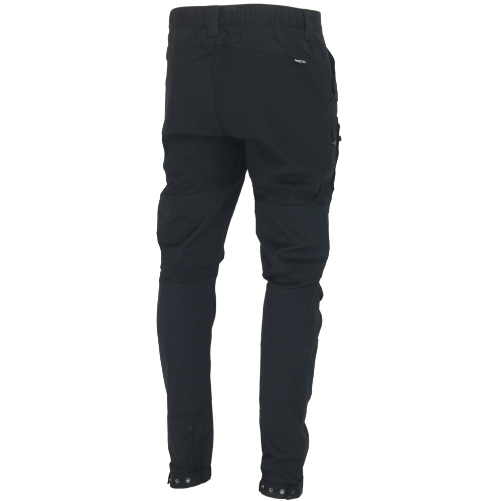detail Trekkinghose Herren Asoto Northsky Black WR water-resistant
