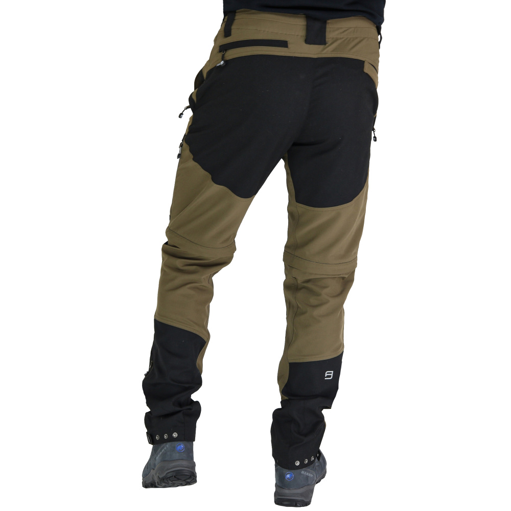 detail Asoto Vattern Zip-Off Herren Outdoorhose DWR und abnehmbaren Hosenbeinen 2-in-1