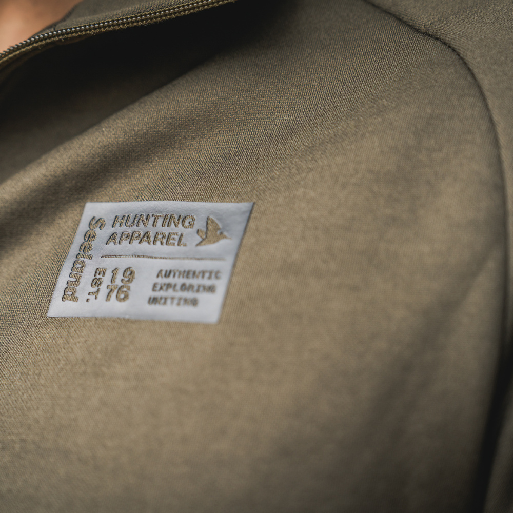 detail SEELAND Denmark Tidal olivgrüne Herren-Outdoorjacke, komfortabel, 4-Wege-Stretch