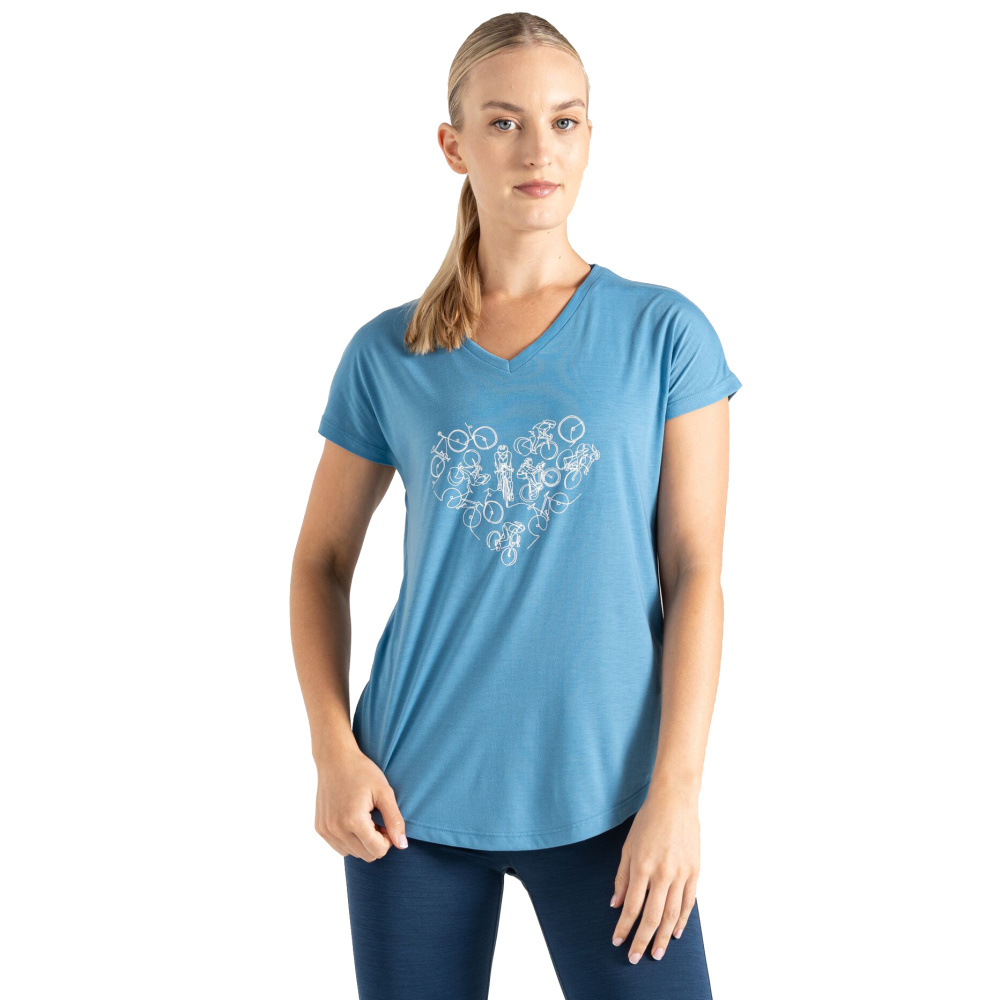 detail T-Shirt Damen DARE2B Calm Tee