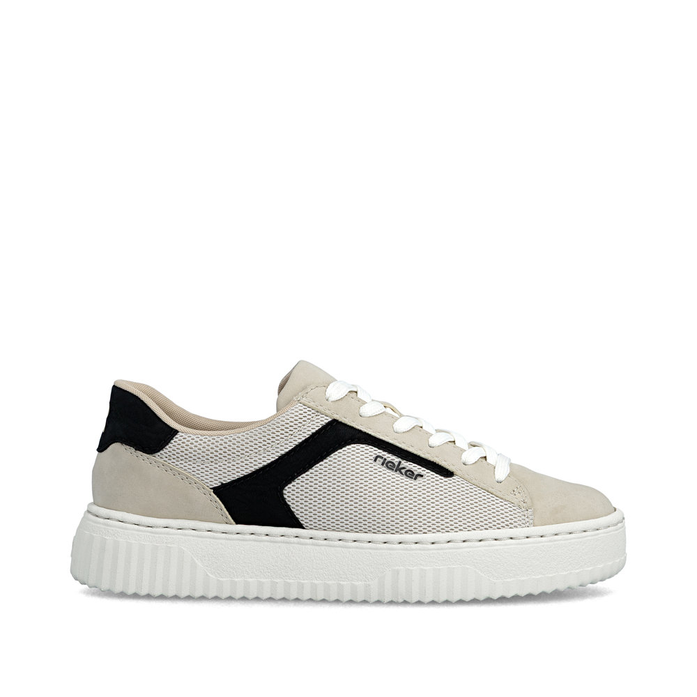 detail RIEKER N9900-60 beige Damen-Sneaker, bequem und atmungsaktiv