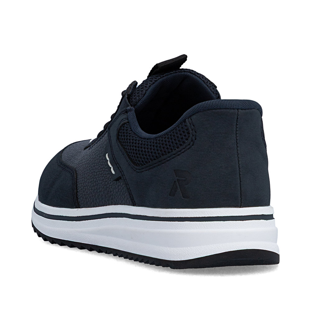 detail RIEKER L5850-14 blaue bequeme Damen-Sneaker mit Antistress-Technologie