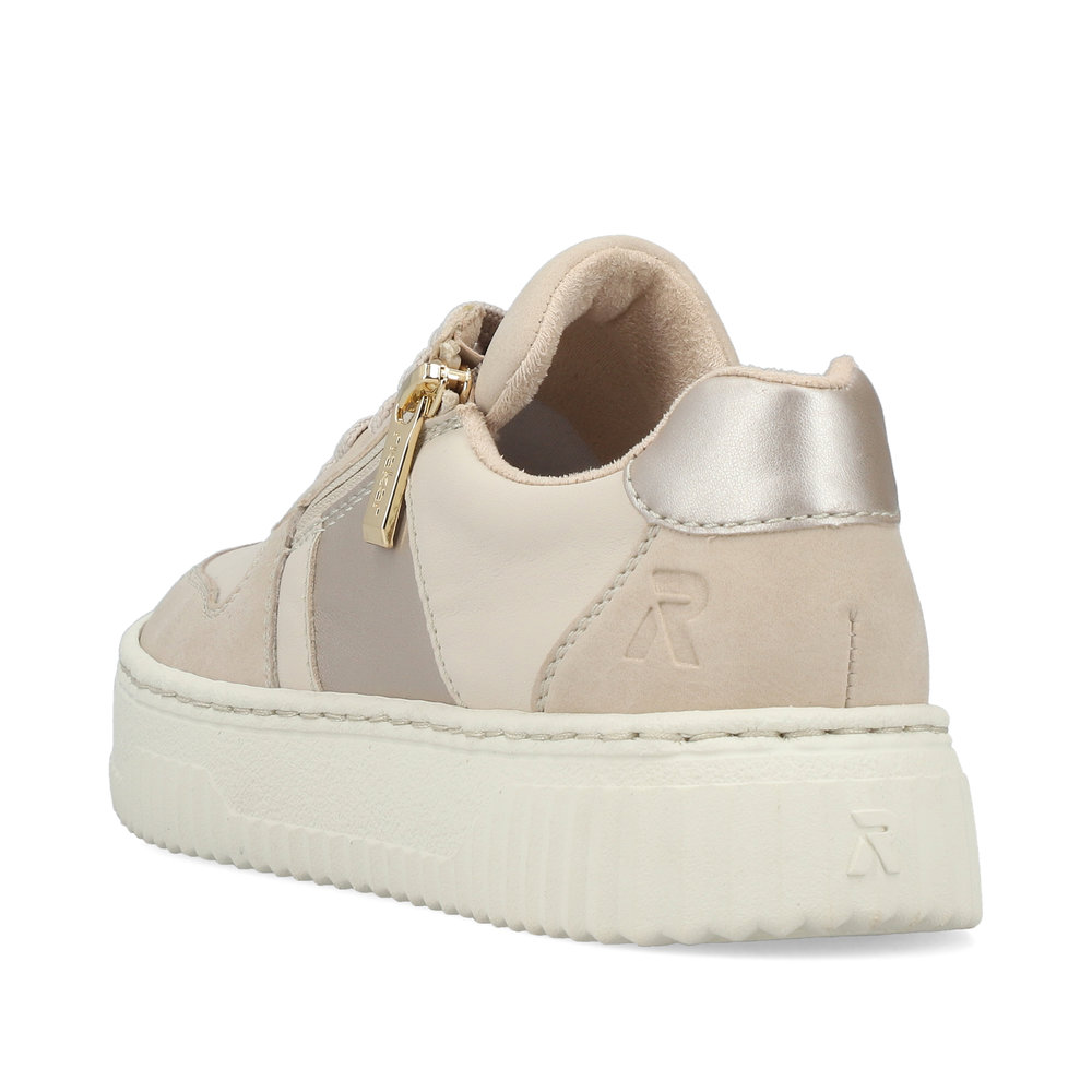 detail RIEKER N9909-60 beige Damen-Sneaker mit Antistress-Technologie