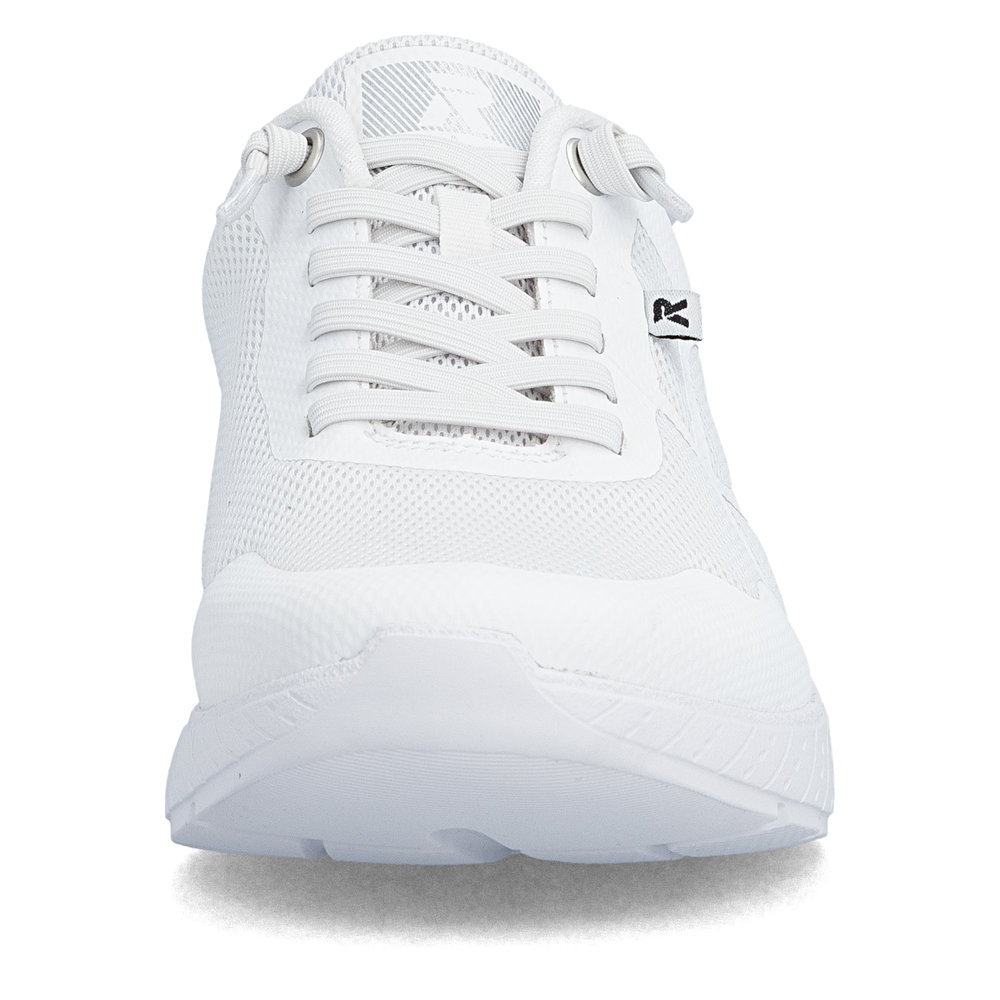 detail RIEKER M8551-80 weiße Damen atmungsaktive Sneaker mit Antistress-Sohle