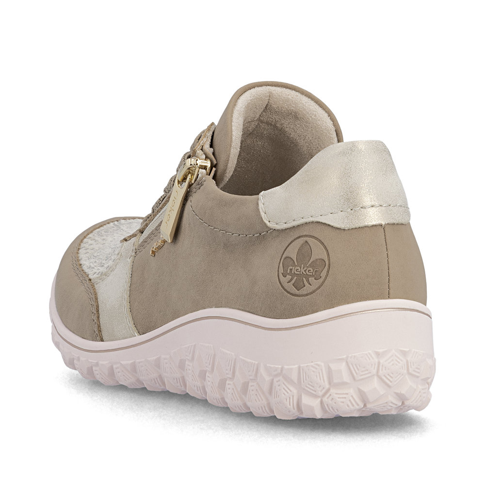 detail RIEKER 59502-62 beige Damen Sneaker mit Antistress-Sohle