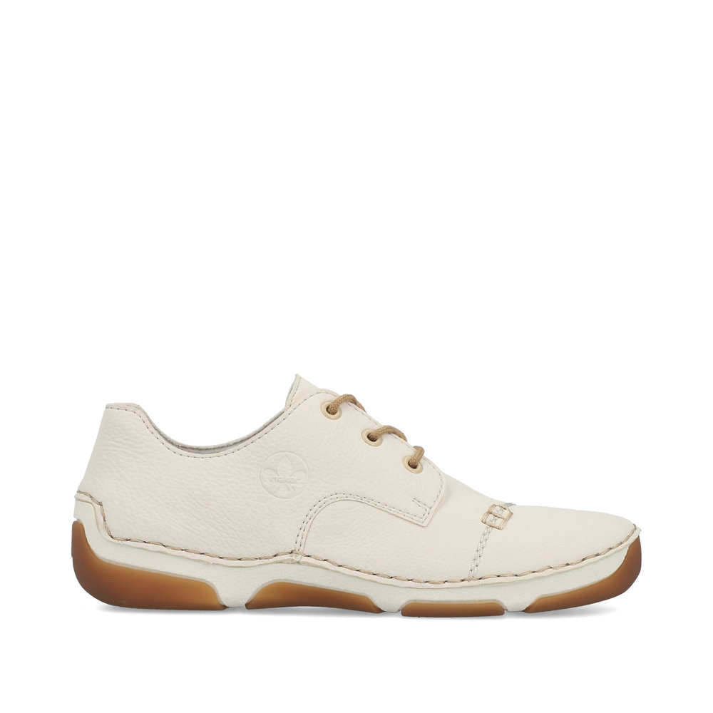 detail RIEKER 55920-80 beige Damen bequeme, leichte Sneaker, Antistress Sohle