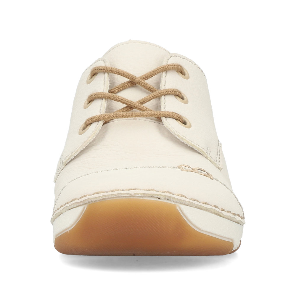 detail RIEKER 55920-80 beige Damen bequeme, leichte Sneaker, Antistress Sohle