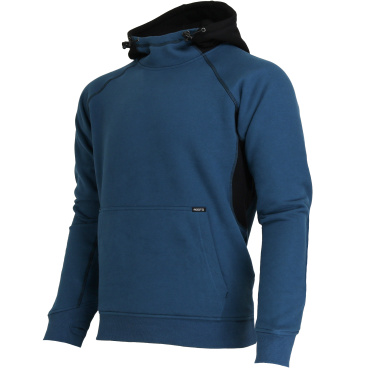 Asoto Vindel Herren-Sweatshirt petrolblau, ganzjährig, bequem aus Baumwolle
