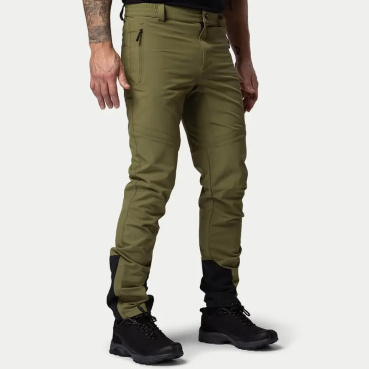 Beyond Nordic Sweden BN012 olivgrüne Herren Leicht Outdoorhose, Stretch H2O