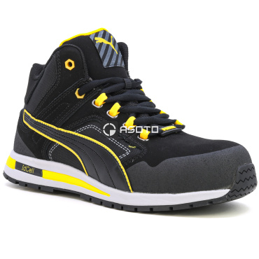 Sicherheitsschuhe PUMA Crosstwist Black Mid SB