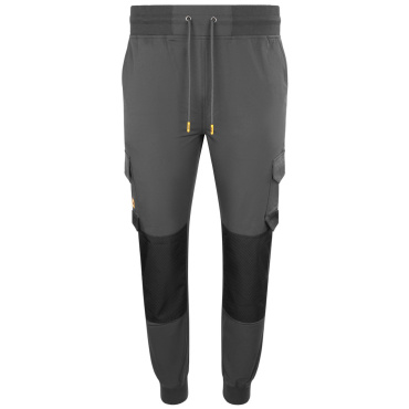 JCB Jogger 4 Way Stretch graue Herren Arbeitshose mit 4 Wege Stretch