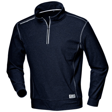 SIR Moleskin schwarze Herren-Arbeitsjacke Sweatshirt Stretch, elastisch für frei