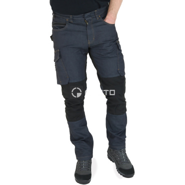 Blakläder Sweden Jeans blaue Herren-Arbeitshose, strapazierfähig, elastischer St