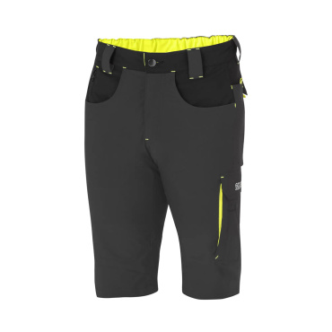 SPARCO Laredo graue Herren-Arbeitsshorts Stretch, elastisch, bequem und leicht