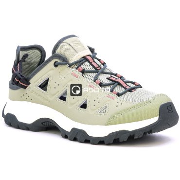 Wanderschuhe SALOMON Alhama W tea khaki