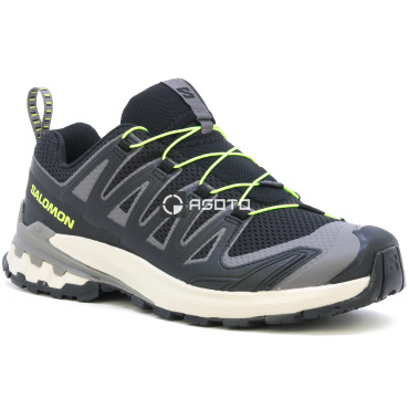 SALOMON XA PRO 3D V9 schwarze leichte Herren-Outdoor-Schuhe mit hoher Atmungsakt