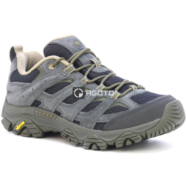 MERRELL MOAB 3 M black schwarze Herren Leder Outdoor-Schuhe nicht nur zum Trekki