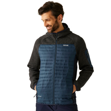 REGATTA Newhill Hybrid blaue Herren moderne Outdoorjacke nicht nur für die Natur