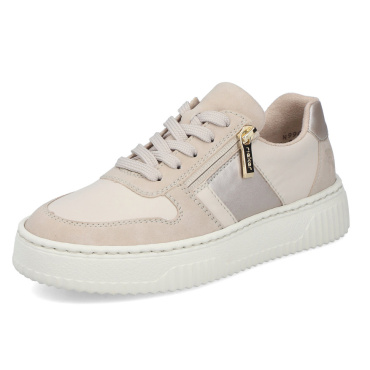 RIEKER N9909-60 beige Damen-Sneaker mit Antistress-Technologie