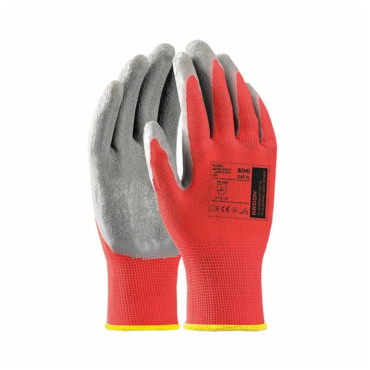 ARDON A8021 Blade rote, latexbeschichtete Arbeitshandschuhe für den universellen