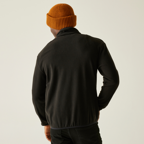 detail REGATTA Frankie F/Z schwarze Herren Outdoor-Fleecemikina, bequem und angenehm