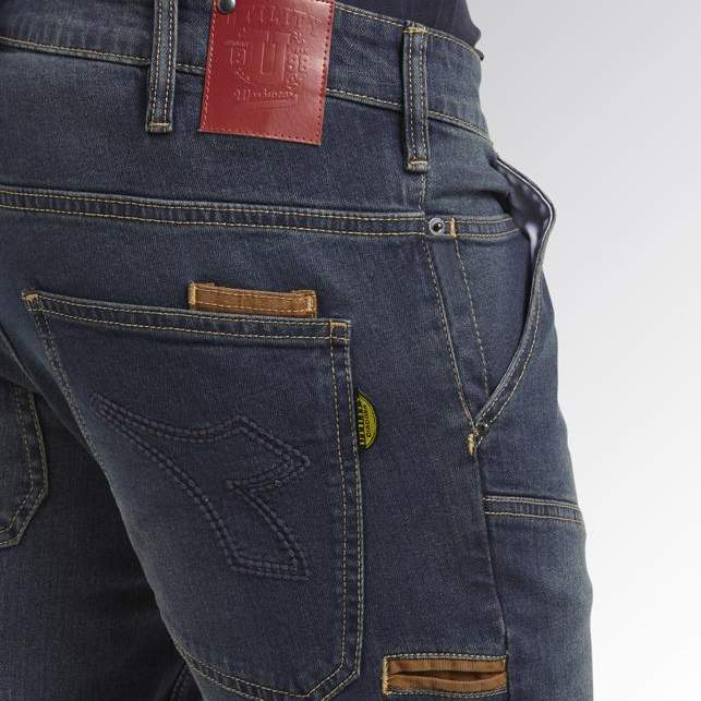 detail Hose DIADORA Stone Plus Jeans Stretch